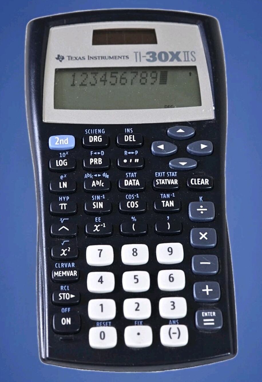 Texas Instruments TI-30X IIS Scientific Calculator Tested Working